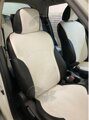 Чехлы на Nissan Jukе, с 2011 г. (черная экокожа)