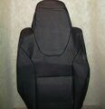 Чехлы на Toyota Probox I, 2002-2014 г. литые подг. (черная экокожа)